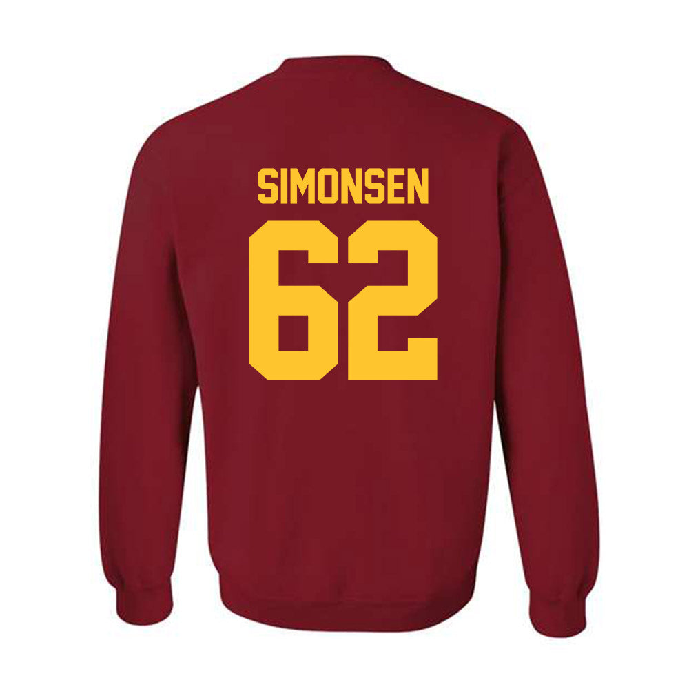 Iowa State - NCAA Football : Braden Simonsen - Classic Shersey Crewneck Sweatshirt-1