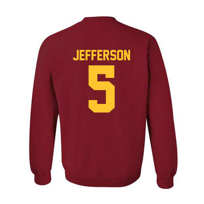 Iowa State - NCAA Men's Basketball : Joshua Jefferson - Classic Shersey Crewneck Sweatshirt-1