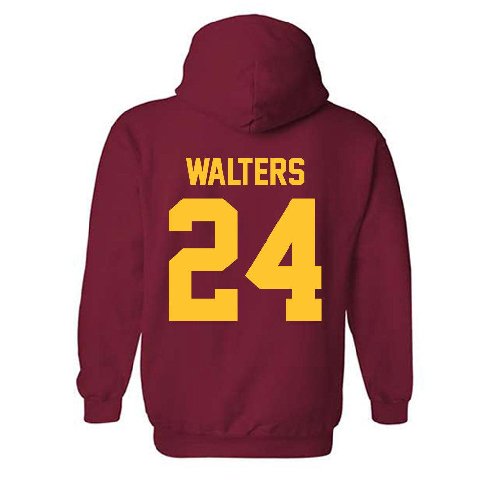 Iowa State - NCAA Women's Soccer : Sydney Walters - Classic Shersey Hooded Sweatshirt-1