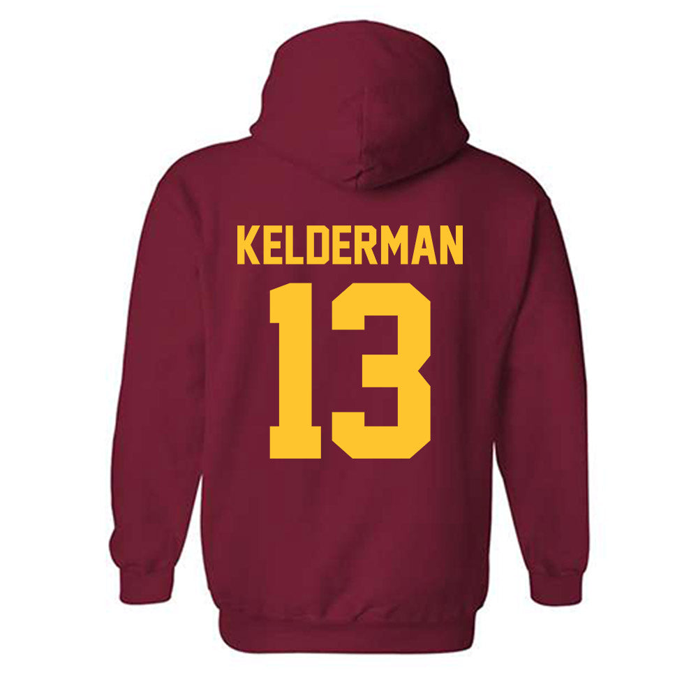 Iowa State - NCAA Men's Basketball : Cade Kelderman - Classic Shersey Hooded Sweatshirt-1