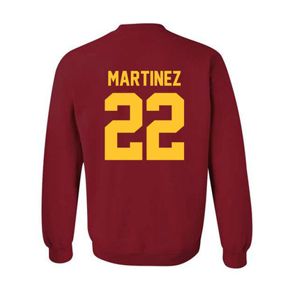 Iowa State - NCAA Football : Xavier Martinez - Classic Shersey Crewneck Sweatshirt-1