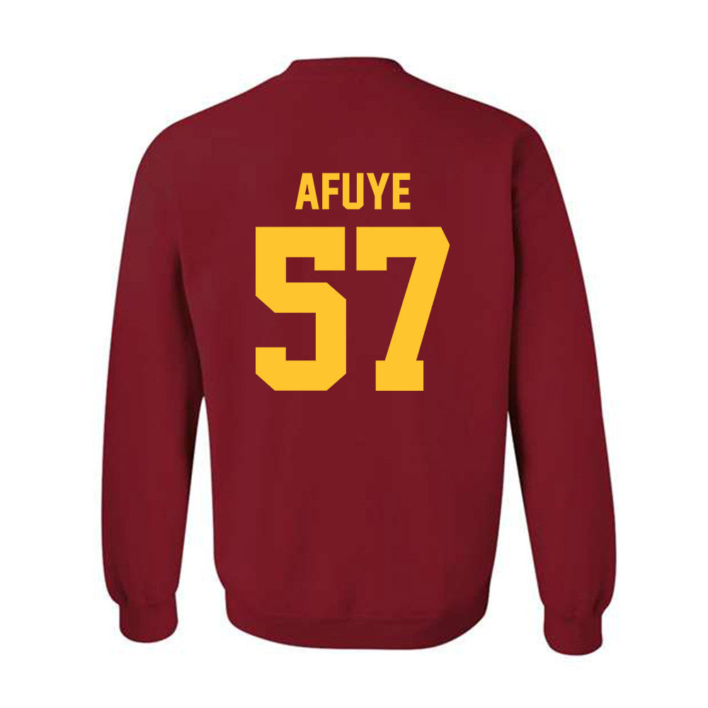 Iowa State - NCAA Football : Ajibola Afuye - Classic Shersey Crewneck Sweatshirt-1