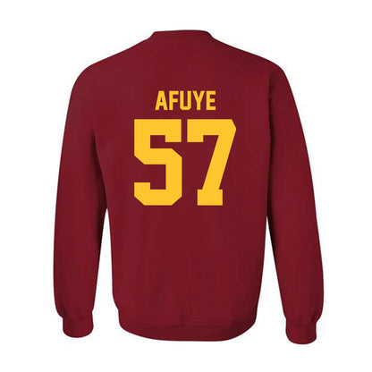 Iowa State - NCAA Football : Ajibola Afuye - Classic Shersey Crewneck Sweatshirt-1