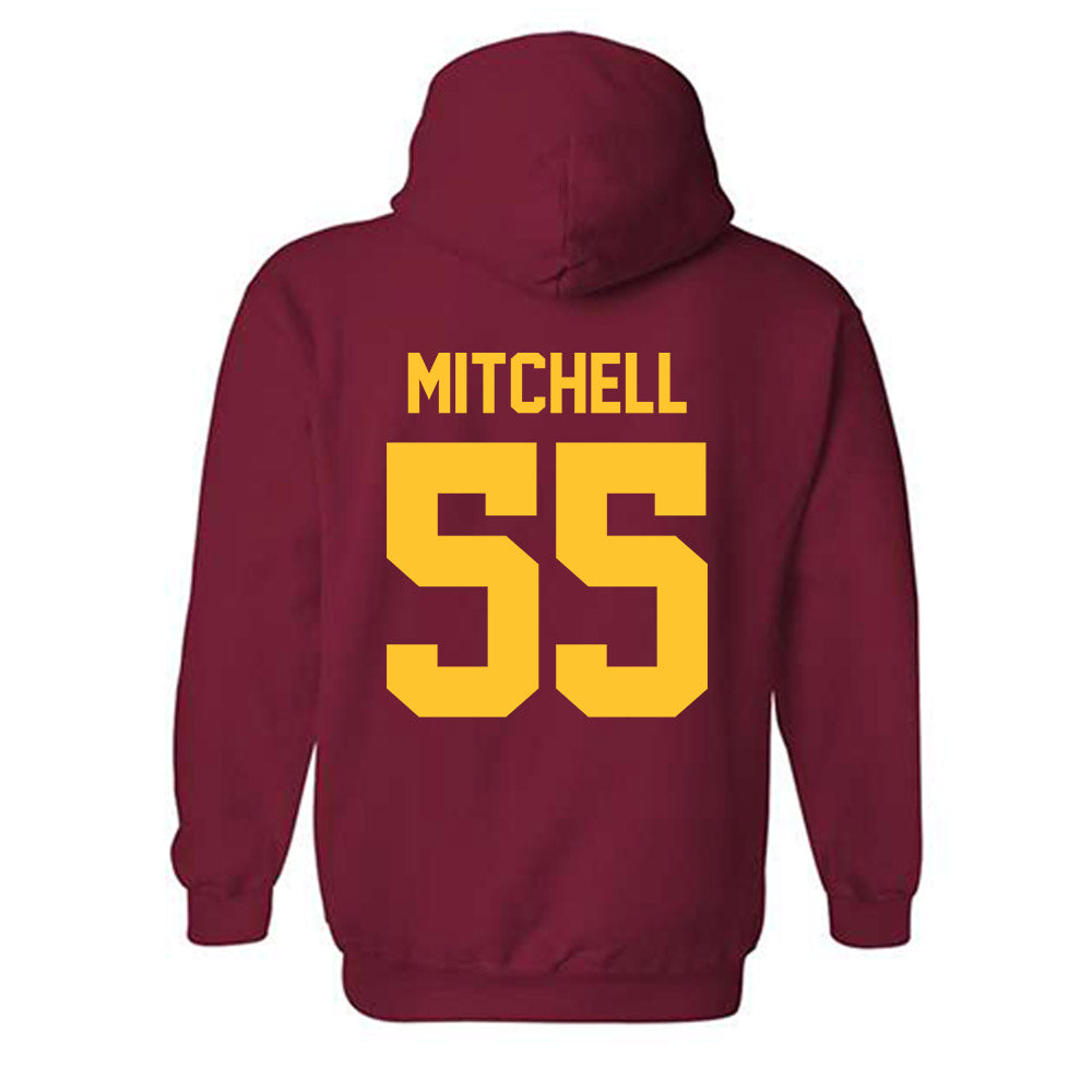 Iowa State - NCAA Men's Basketball : Xzavion Mitchell - Classic Shersey Hooded Sweatshirt-1