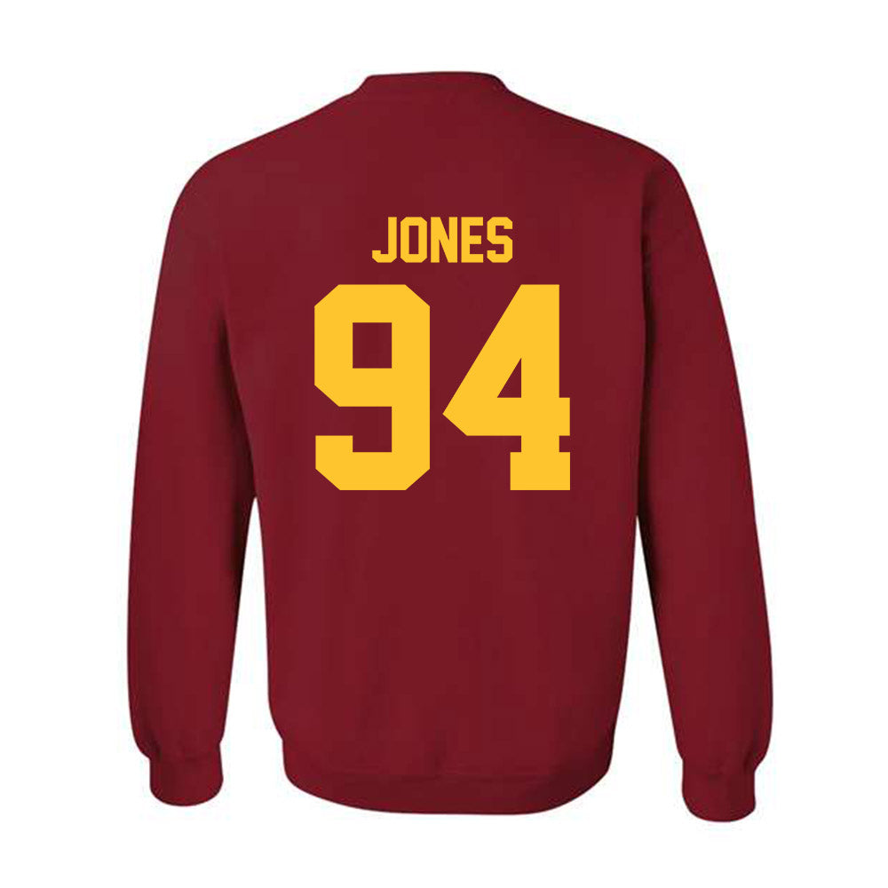 Iowa State - NCAA Football : Jake Jones - Classic Shersey Crewneck Sweatshirt-1