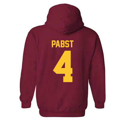 Iowa State - NCAA Football : Carter Pabst - Classic Shersey Hooded Sweatshirt-1