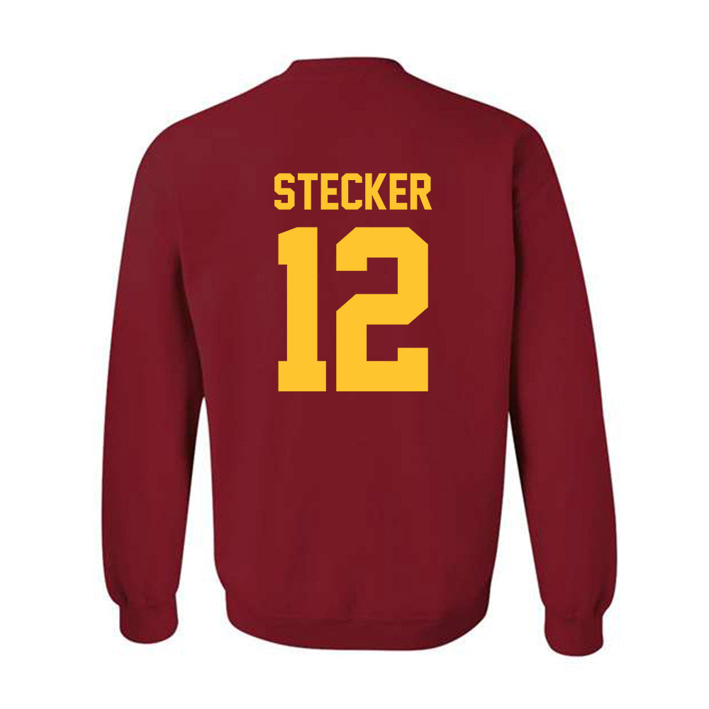 Iowa State - NCAA Football : Ethan Stecker - Classic Shersey Crewneck Sweatshirt-1