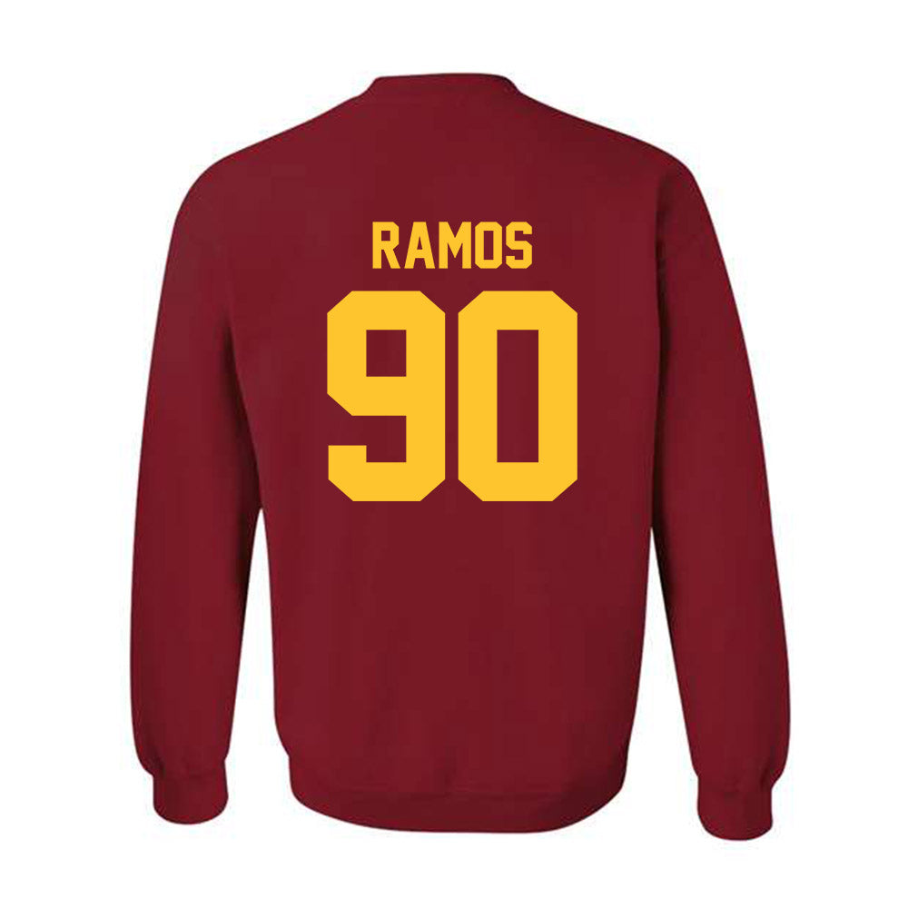 Iowa State - NCAA Football : Jareb Ramos - Classic Shersey Crewneck Sweatshirt-1