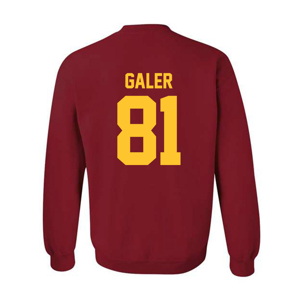 Iowa State - NCAA Football : Luke Galer - Classic Shersey Crewneck Sweatshirt-1