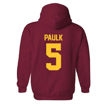 Iowa State - NCAA Women's Basketball : Evangelia Paulk - Classic Shersey Hooded Sweatshirt-1