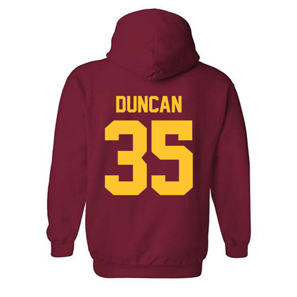Iowa State - NCAA Football : Tayten Duncan - Classic Shersey Hooded Sweatshirt-1