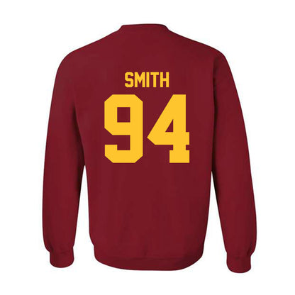Iowa State - NCAA Football : Chase Smith - Classic Shersey Crewneck Sweatshirt-1