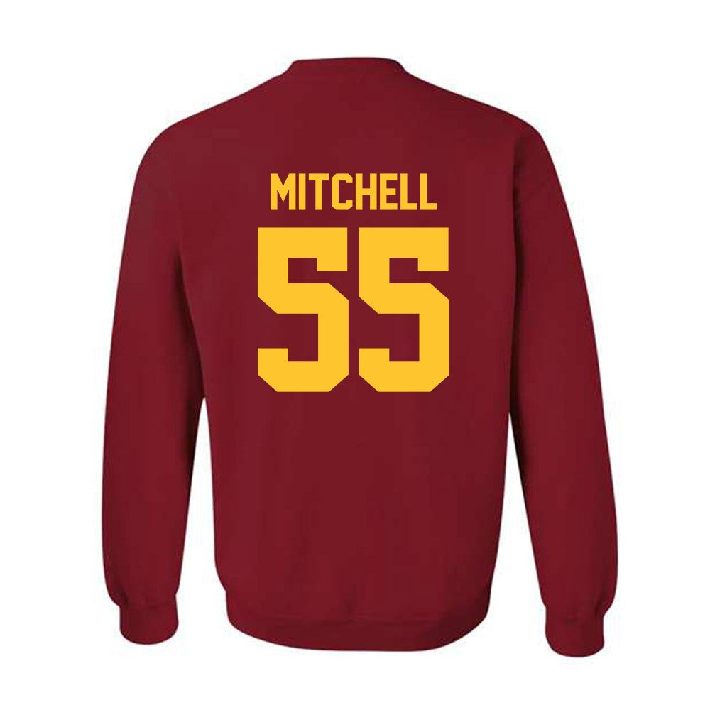 Iowa State - NCAA Men's Basketball : Xzavion Mitchell - Classic Shersey Crewneck Sweatshirt-1