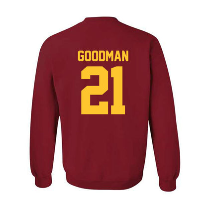 Iowa State - NCAA Football : Duhron Goodman - Classic Shersey Crewneck Sweatshirt-1