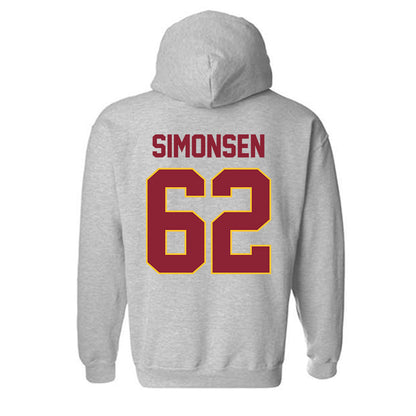 Iowa State - NCAA Football : Braden Simonsen - Classic Shersey Hooded Sweatshirt-1