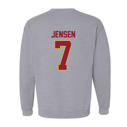 Iowa State - NCAA Women's Basketball : Freya Jensen - Classic Shersey Crewneck Sweatshirt-1