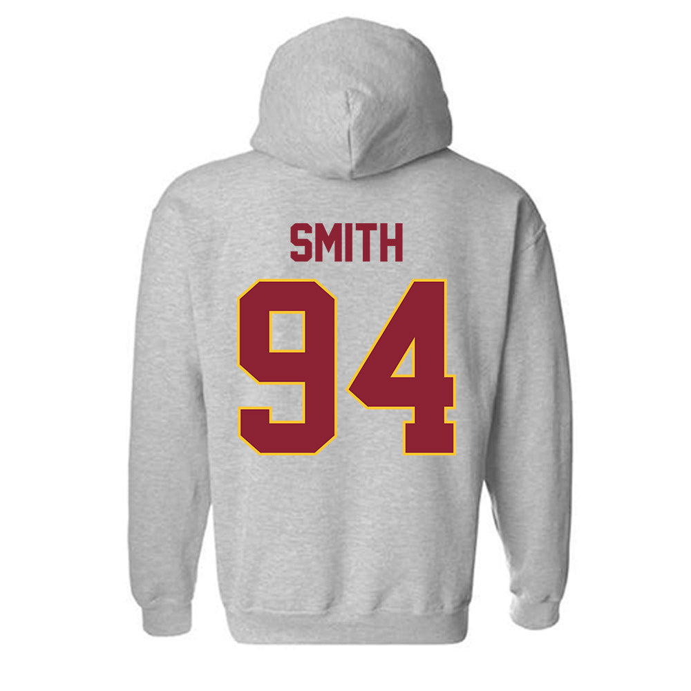 Iowa State - NCAA Football : Chase Smith - Classic Shersey Hooded Sweatshirt-1