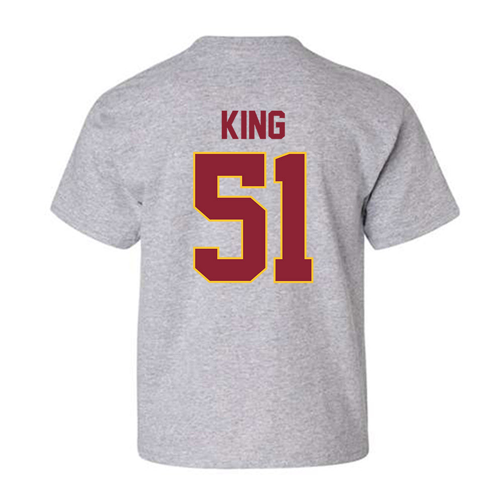 Iowa State - NCAA Football : Maasai King - Classic Shersey Youth T-Shirt-1