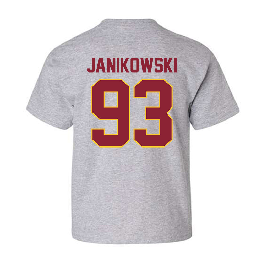 Iowa State - NCAA Football : Jack Janikowski - Classic Shersey Youth T-Shirt-1