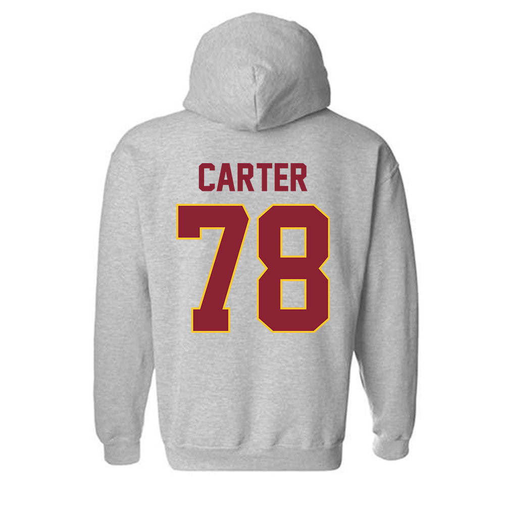 Iowa State - NCAA Football : DeAndre Carter - Classic Shersey Hooded Sweatshirt-1