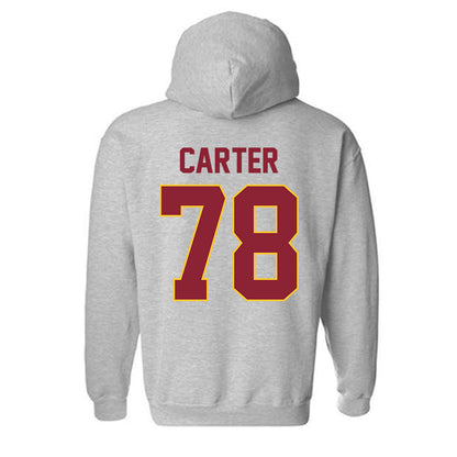 Iowa State - NCAA Football : DeAndre Carter - Classic Shersey Hooded Sweatshirt-1