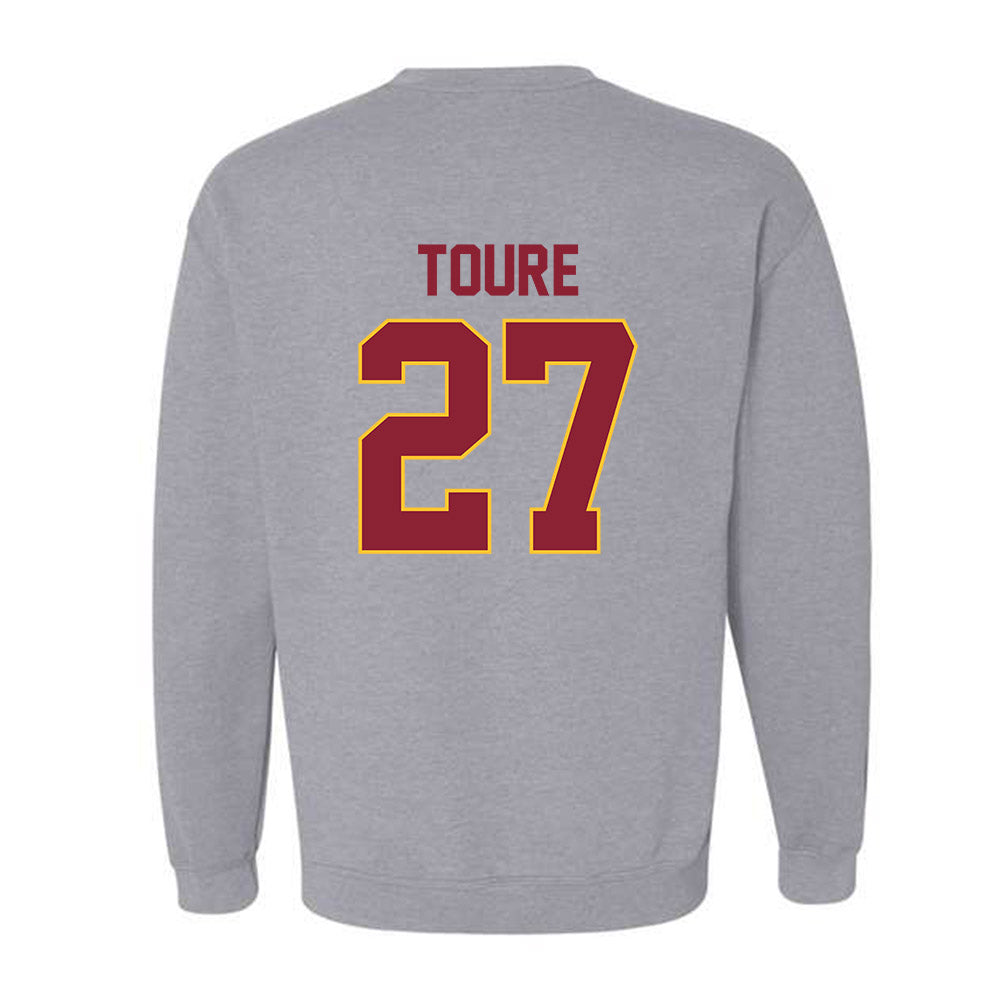 Iowa State - NCAA Men's Basketball : Killyan Toure - Classic Shersey Crewneck Sweatshirt-1
