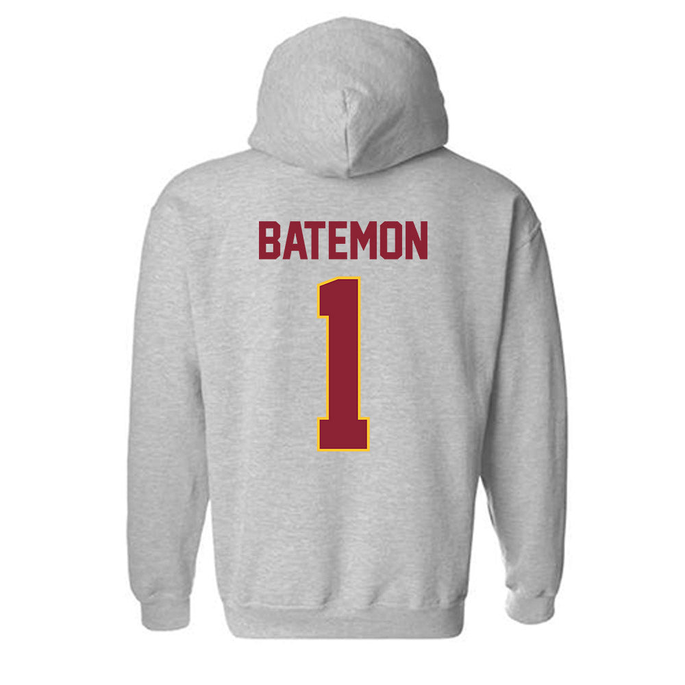Iowa State - NCAA Men's Basketball : Jamarion Batemon - Classic Shersey Hooded Sweatshirt-1