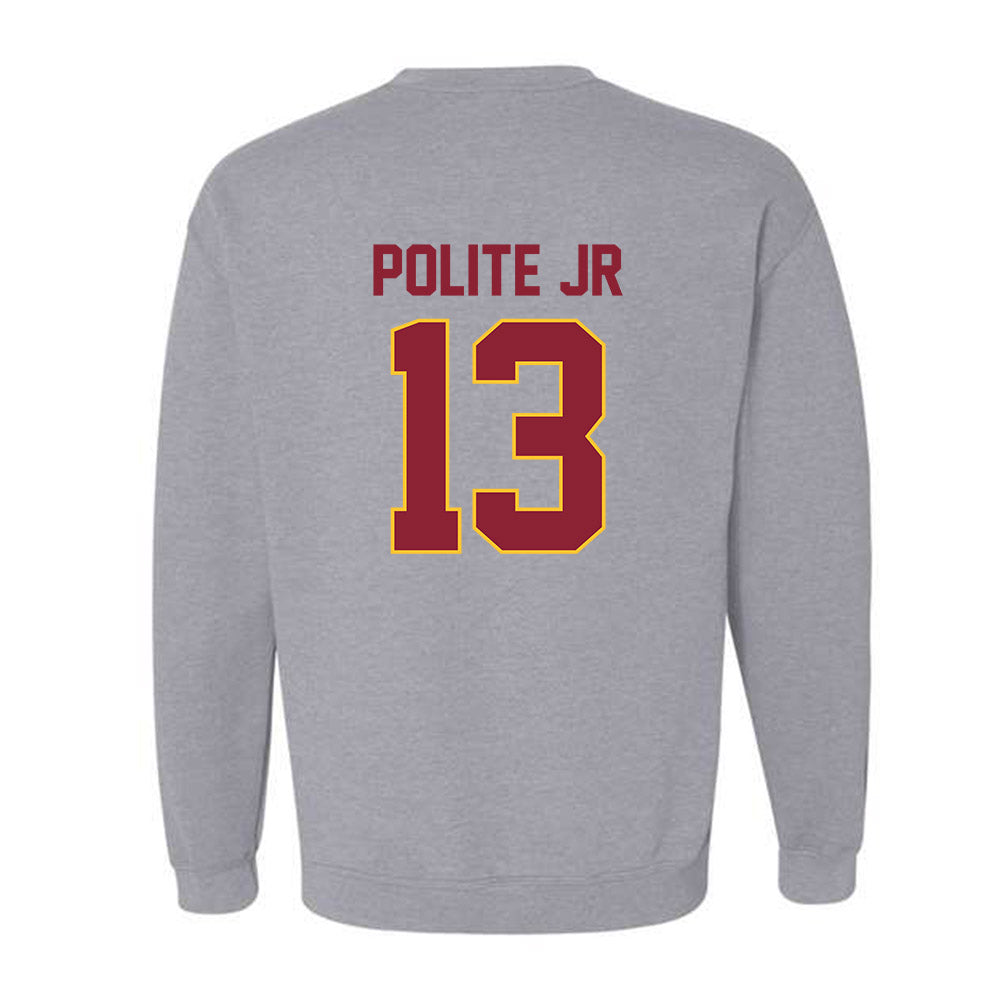 Iowa State - NCAA Football : Jamal Polite Jr - Classic Shersey Crewneck Sweatshirt-1