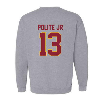 Iowa State - NCAA Football : Jamal Polite Jr - Classic Shersey Crewneck Sweatshirt-1