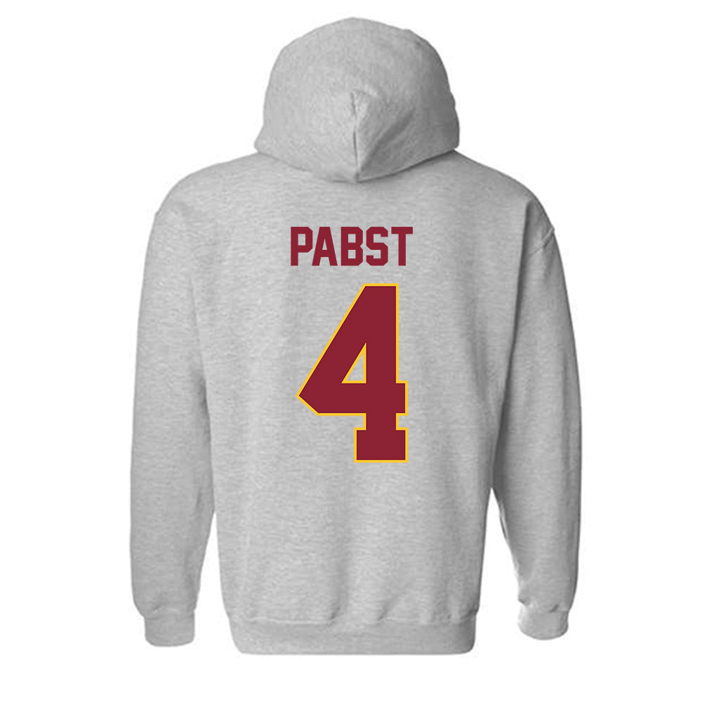 Iowa State - NCAA Football : Carter Pabst - Classic Shersey Hooded Sweatshirt-1