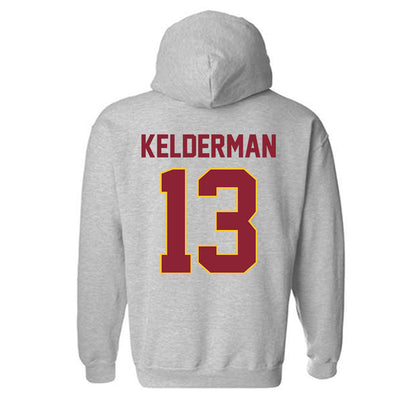 Iowa State - NCAA Men's Basketball : Cade Kelderman - Classic Shersey Hooded Sweatshirt-1