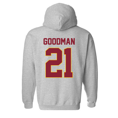 Iowa State - NCAA Football : Duhron Goodman - Classic Shersey Hooded Sweatshirt-1