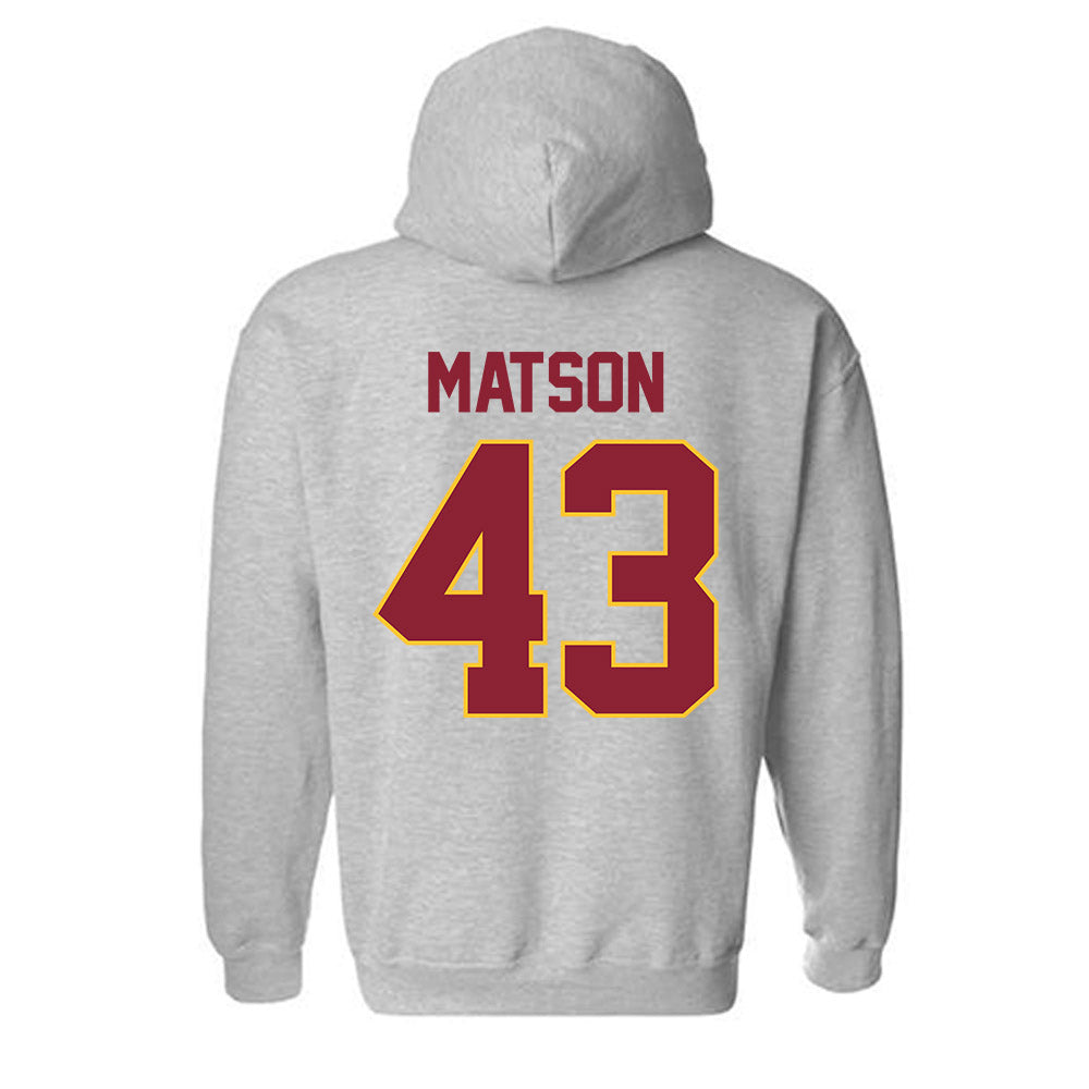 Iowa State - NCAA Football : Caden Matson - Classic Shersey Hooded Sweatshirt