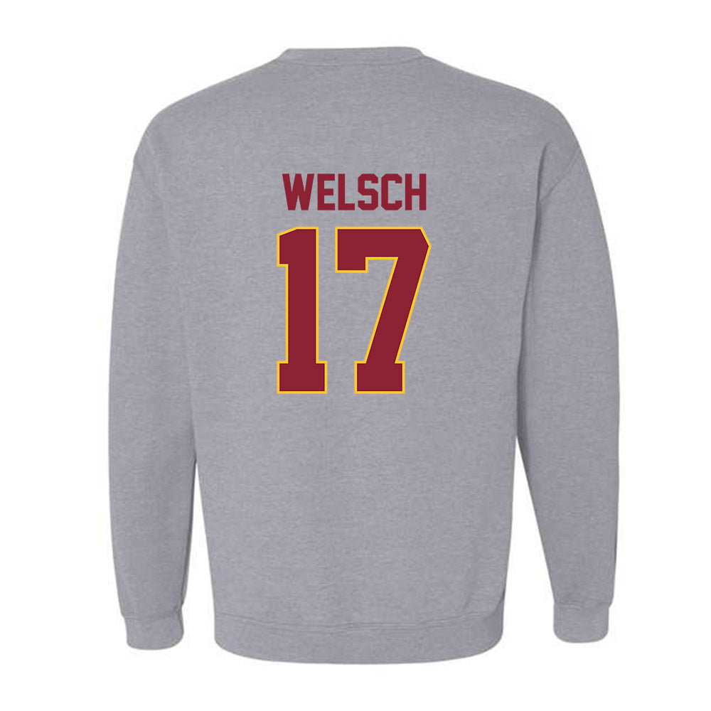 Iowa State - NCAA Football : Connor Welsch - Classic Shersey Crewneck Sweatshirt-1