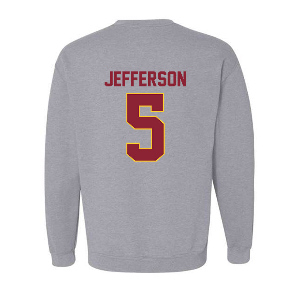 Iowa State - NCAA Men's Basketball : Joshua Jefferson - Classic Shersey Crewneck Sweatshirt-1