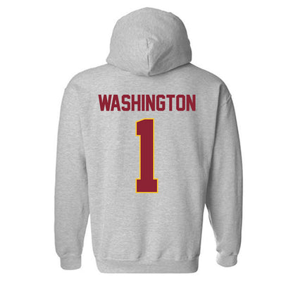 Iowa State - NCAA Football : Keyon Washington - Classic Shersey Hooded Sweatshirt-1