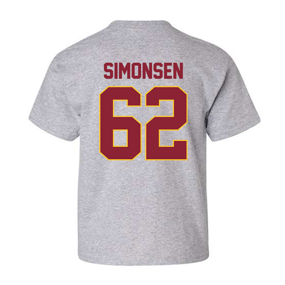 Iowa State - NCAA Football : Braden Simonsen - Classic Shersey Youth T-Shirt-1