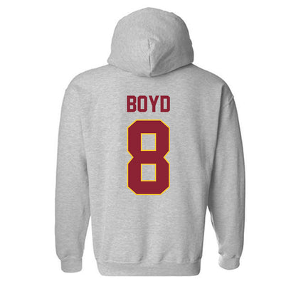 Iowa State - NCAA Football : Evan Boyd - Classic Shersey Hooded Sweatshirt-1