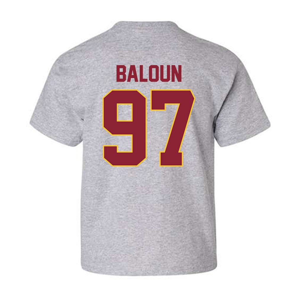 Iowa State - NCAA Football : Max Baloun - Classic Shersey Youth T-Shirt-1