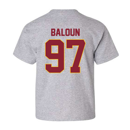 Iowa State - NCAA Football : Max Baloun - Classic Shersey Youth T-Shirt-1