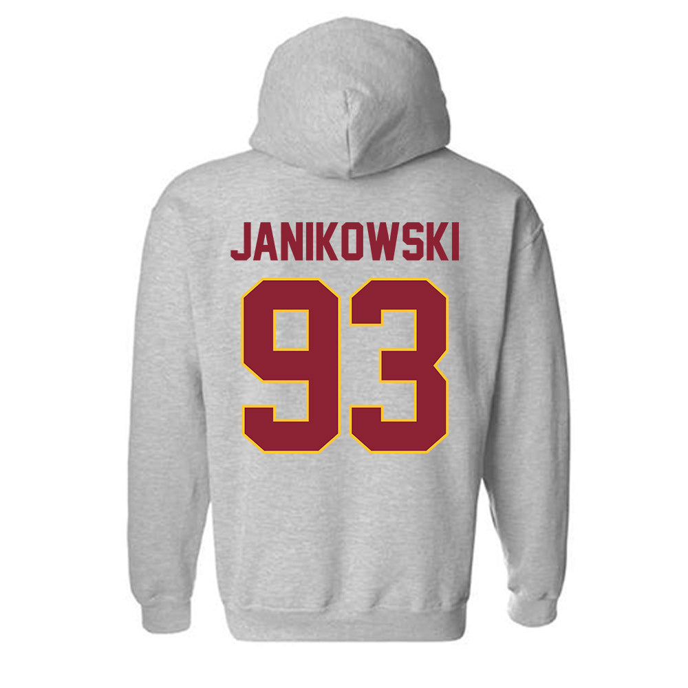 Iowa State - NCAA Football : Jack Janikowski - Classic Shersey Hooded Sweatshirt-1