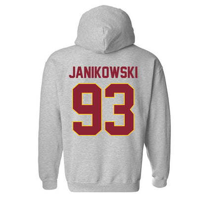 Iowa State - NCAA Football : Jack Janikowski - Classic Shersey Hooded Sweatshirt-1