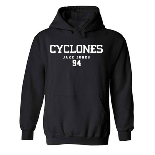 Iowa State - NCAA Football : Jake Jones - Classic Fashion Shersey Hooded Sweatshirt-0