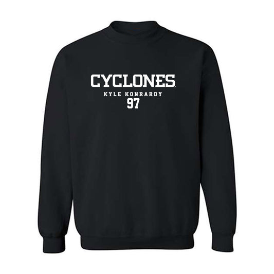Iowa State - NCAA Football : Kyle Konrardy - Classic Fashion Shersey Crewneck Sweatshirt