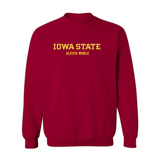 Iowa State - NCAA Women's Track & Field : Alexis Noble - Classic Fashion Shersey Crewneck Sweatshirt-0