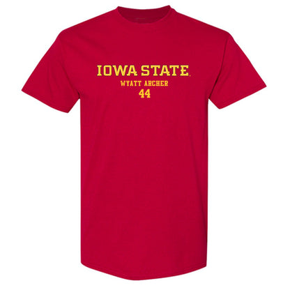 Iowa State - NCAA Football : Wyatt Archer - Classic Fashion Shersey T-Shirt
