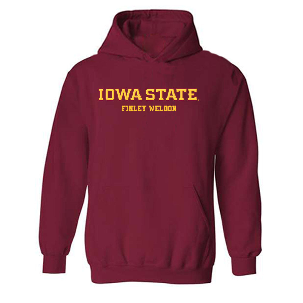 Iowa State - NCAA Women's Gymnastics : Finley Weldon - Classic Fashion Shersey Hooded Sweatshirt-0