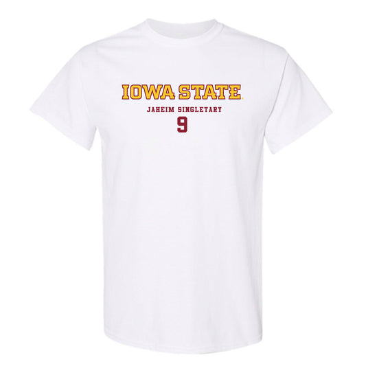Iowa State - NCAA Football : Jaheim Singletary - Classic Fashion Shersey T-Shirt-0