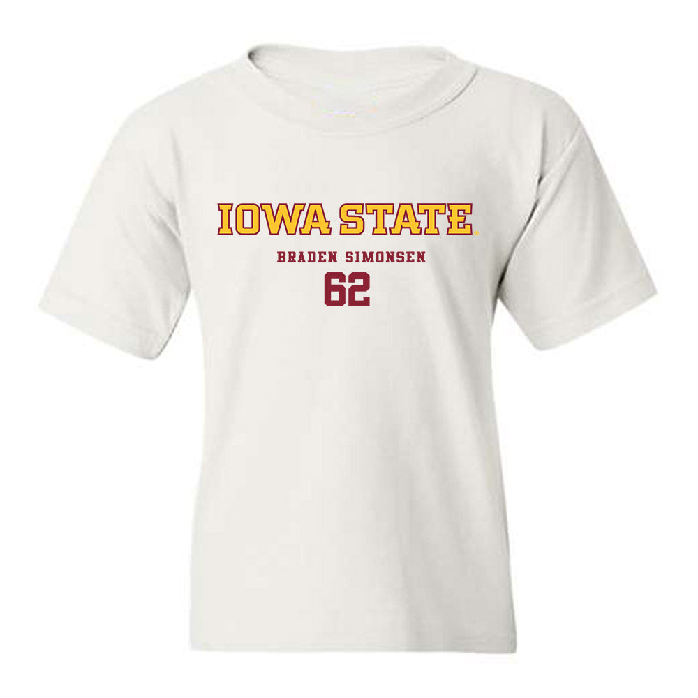 Iowa State - NCAA Football : Braden Simonsen - Classic Fashion Shersey Youth T-Shirt-1