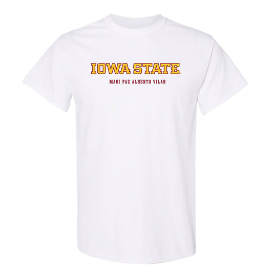 Iowa State - NCAA Women's Tennis : Mari Paz Alberto Vilar - Classic Fashion Shersey T-Shirt-0